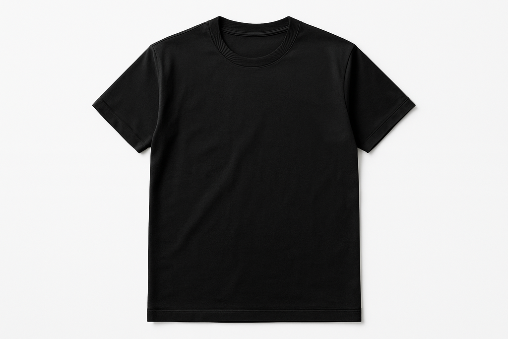 Premium Cotton T-Shirt - Black